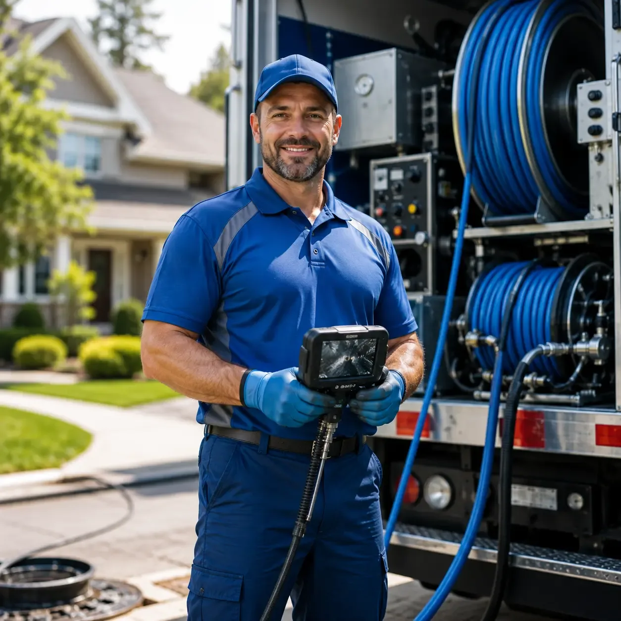 Local outdoor drain cleaning specialists in Hidalgo, IL